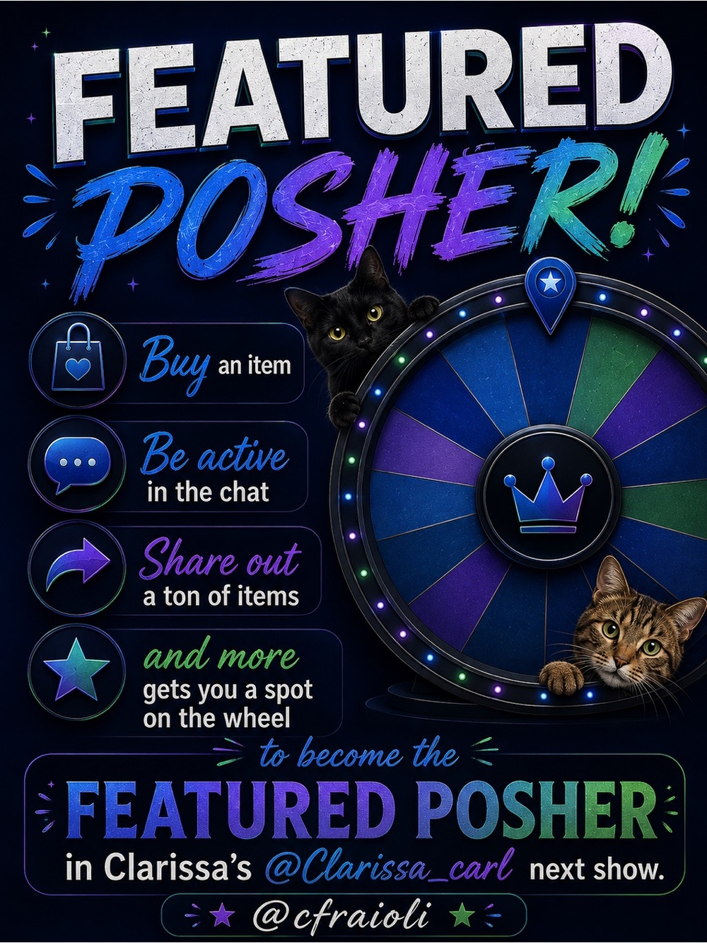 BECOME OUR FEATURED POSHER